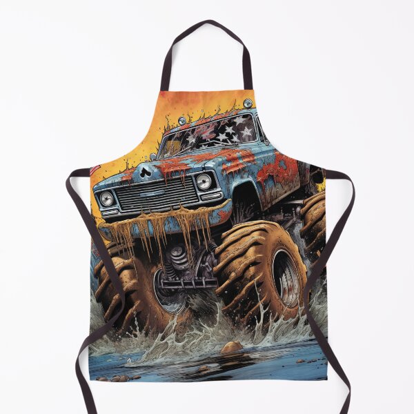 Item preview, Mighty Monster Truck from the USA: Power and Speed designed and sold by Piotrek0001.