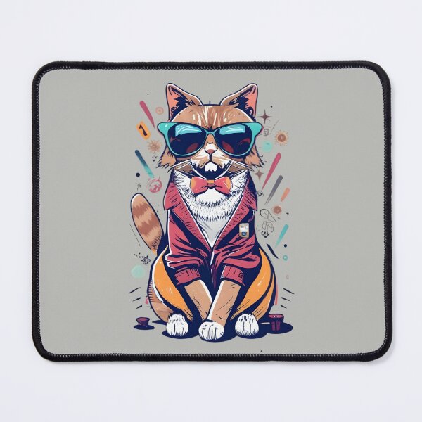 Item preview, Mafia Cat: Four-Legged Elegance designed and sold by JackJazz.