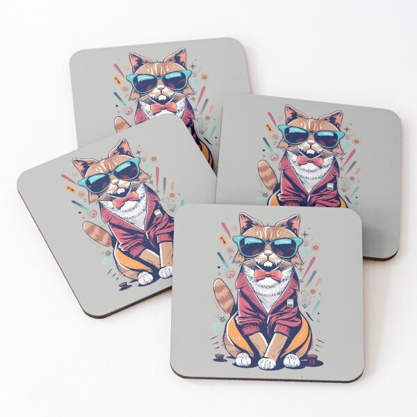 Item preview, Mafia Cat: Four-Legged Elegance designed and sold by JackJazz.