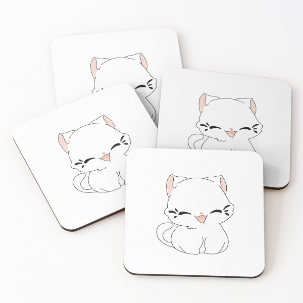 Item preview, White Cat designed and sold by mountain-skies.