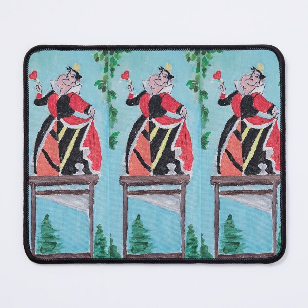 Item preview, Queen of Hearts Stretching Portrait designed and sold by Anna-mushu.