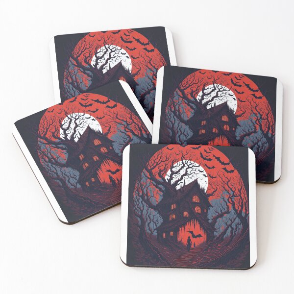 Item preview, Witching Hour Hideout, Witch, Bat, Moon, Jungle, Witch Chant, designed and sold by Lion's Scar Store.
