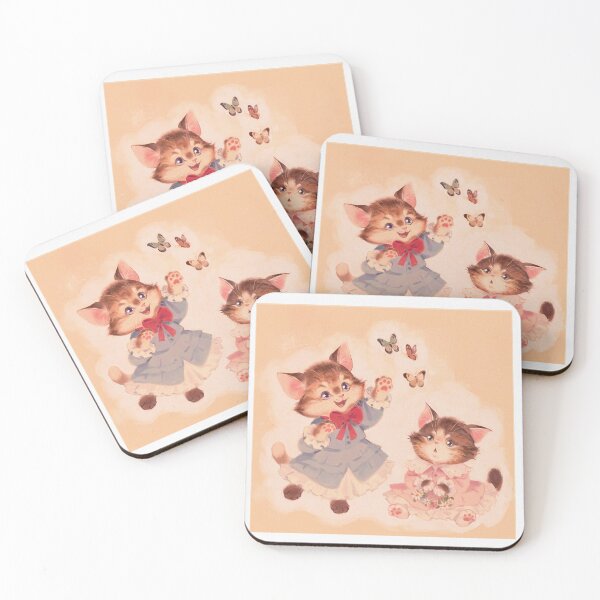 Item preview, Vintage Kittens designed and sold by Darkloo.