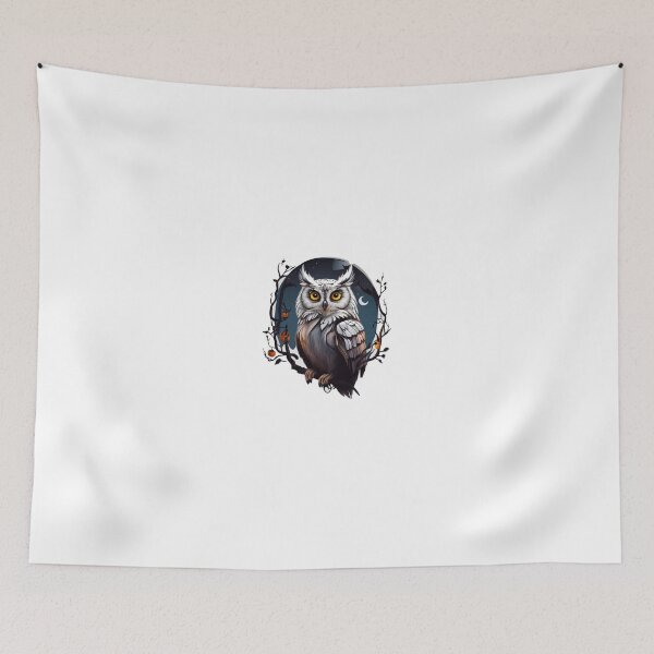 Item preview, halloween owl sticker designed and sold by Moshimashop.