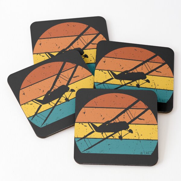 Item preview, Avation Airplane Flying Word War Vintage Sunset designed and sold by Yellowriversss.
