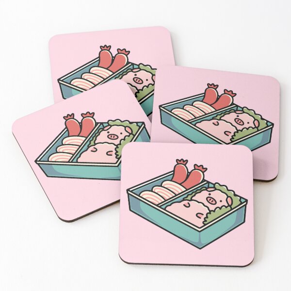 Item preview, Delicious Bento Japanese food cartoon illustration designed and sold by cubbone.
