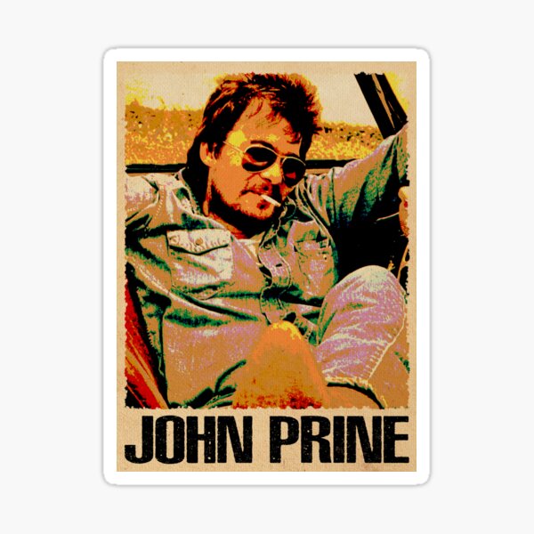 Item preview, John Prine Legendary Folk Singer's Heartfelt Musical Legacy designed and sold by RagnaHedegard.
