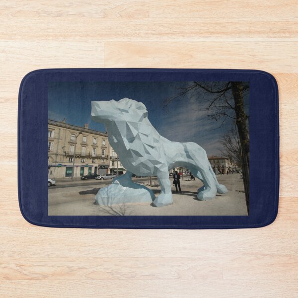 Item preview, Blue Lion Sculpture, Stalingrad, Bordeaux, France 2012 designed and sold by muz2142.