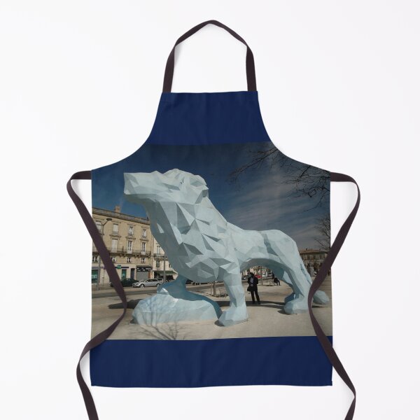 Item preview, Blue Lion Sculpture, Stalingrad, Bordeaux, France 2012 designed and sold by muz2142.