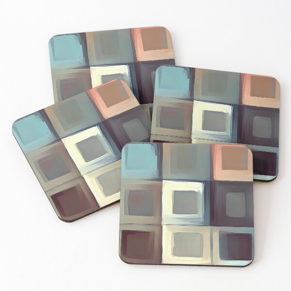 Item preview, Digital painted square pattern designed and sold by karinasalwaszka.