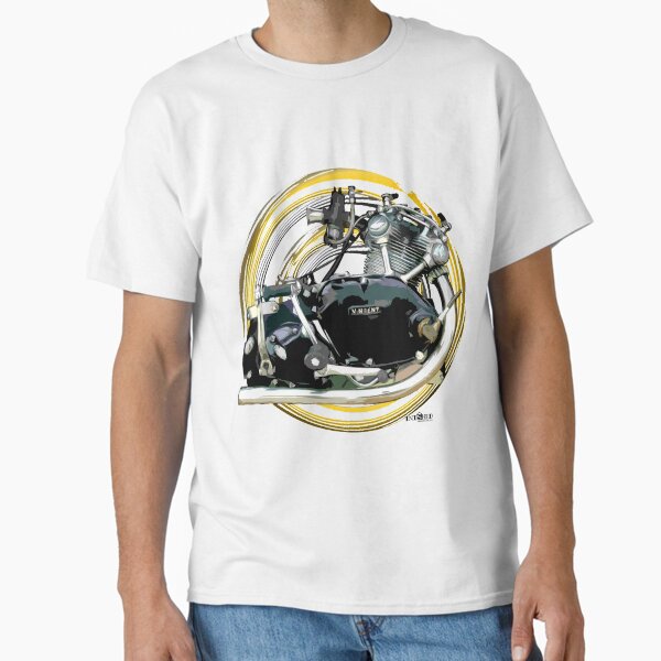 Item preview, Vincent Comet 500 Motorcycle Engine Inspired Art, Inished Productions designed and sold by Melimoto.