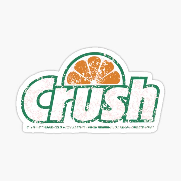 Orange Crush' Sticker