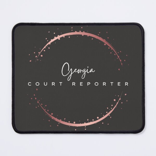 Item preview, Georgia Court Reporter Stenographer designed and sold by Neeshki.