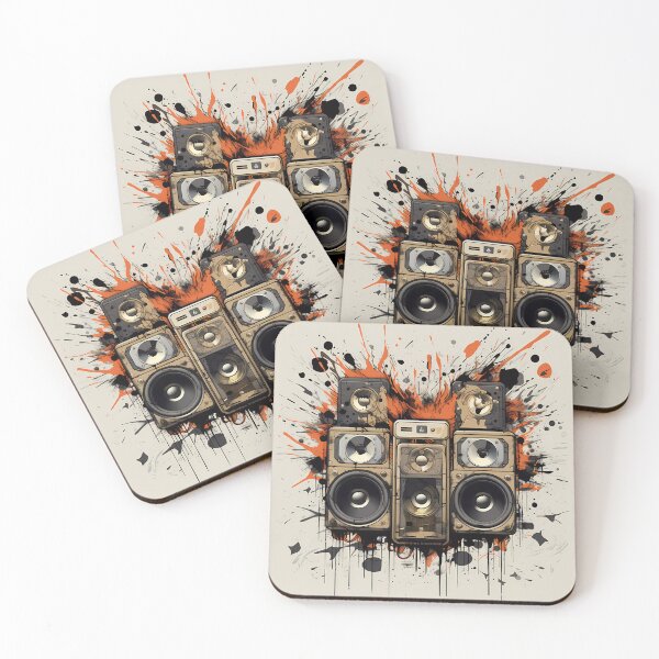 Item preview, "Studio Monitor Speakers: Music Techno" designed and sold by Art-Vortex-fr.