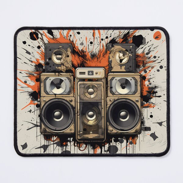 Item preview, "Studio Monitor Speakers: Music Techno" designed and sold by Art-Vortex-fr.