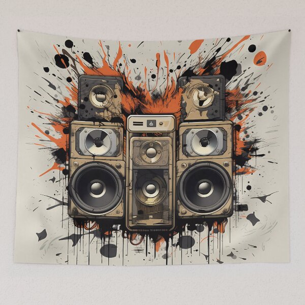Item preview, "Studio Monitor Speakers: Music Techno" designed and sold by Art-Vortex-fr.