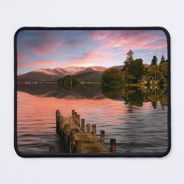Item preview, Sunset at Lake Windermere  designed and sold by Alisonchambers2.