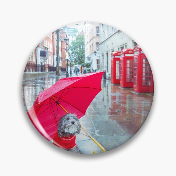 Item preview, Dog and Umbrella in London City designed and sold by assaf.