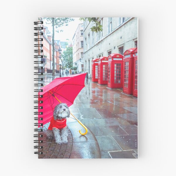 Item preview, Dog and Umbrella in London City designed and sold by assaf.