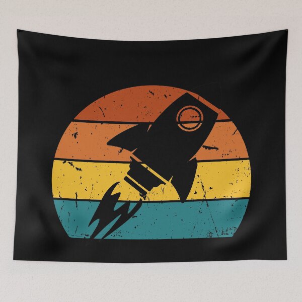 Item preview, Rocket Space Galaxy Explore Moon Reserch designed and sold by Yellowriversss.