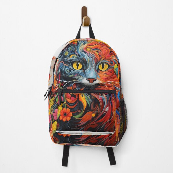 Item preview, Colorful cute cat designed and sold by SameeraDammeyer.