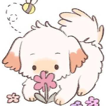 Artwork thumbnail, spring puppy by cindylatte