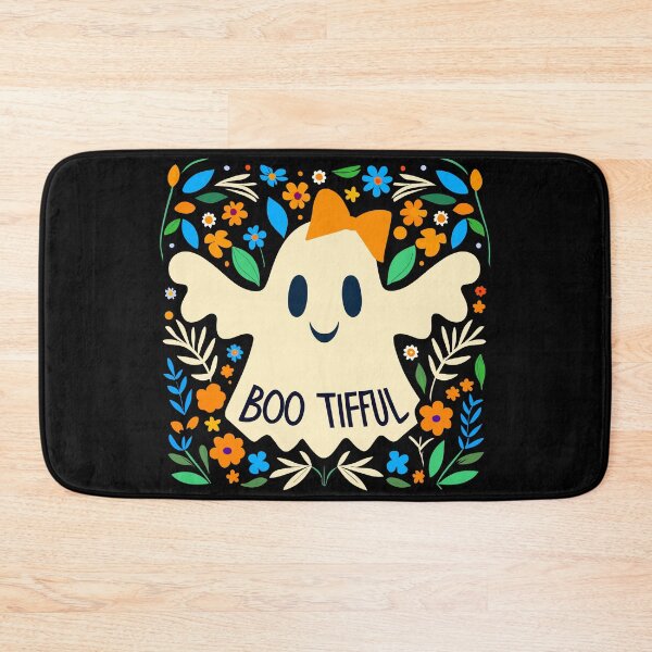 Item preview, ghost with a bow on his head, Boo-tiful, Halloween designed and sold by Niktarka.
