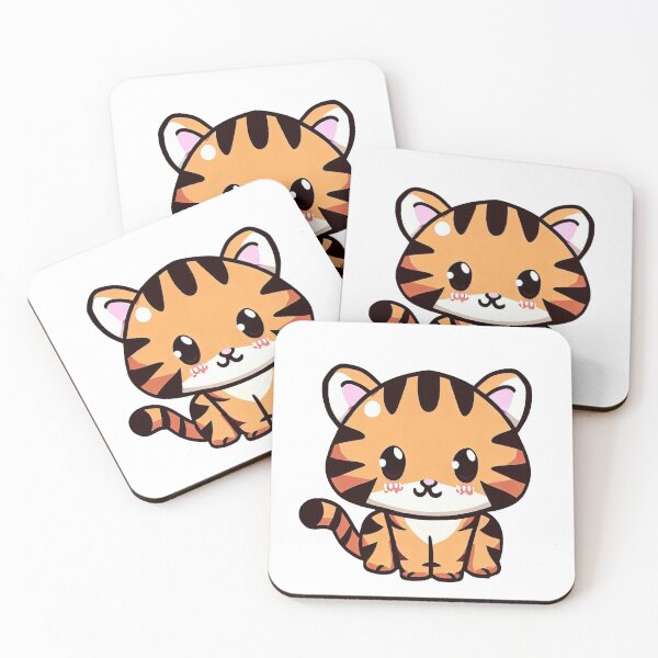 Item preview, Tiger Kawaii designed and sold by Toshini Design.