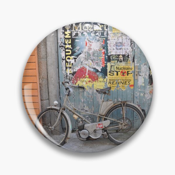 Item preview, Granville, France 2012 - Motorised Bicycle Parked designed and sold by muz2142.