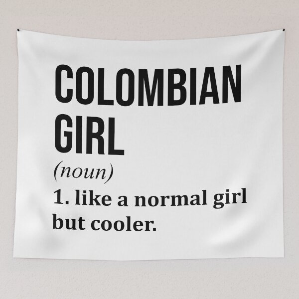 Item preview, Colombian Girl Definition Colombia designed and sold by XCIV.