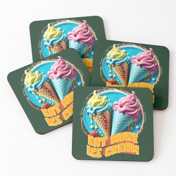 Item preview, Eat more ice cream designed and sold by EbitsuBoy.