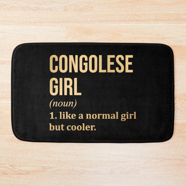 Item preview, Congolese Girl Definition Congo in Gold designed and sold by XCIV.