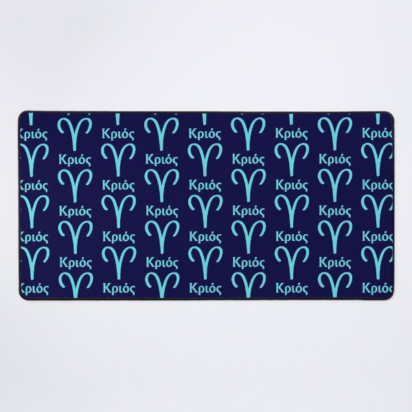 Item preview, Minimalist Style Greek Written Aries Symbol designed and sold by MysticZodiac.