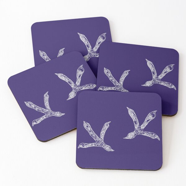Item preview, Bird Tracks Anti-Stress_2White designed and sold by EireneSan.