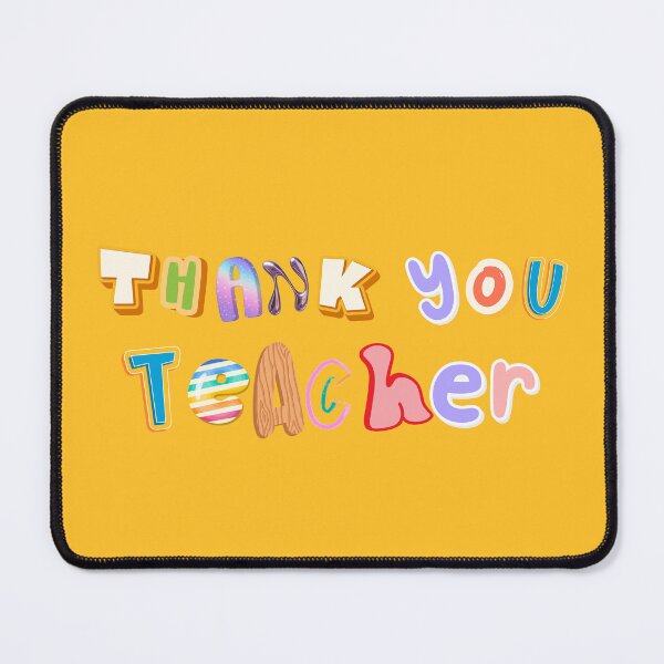 Item preview, Thank You Teachers Ransom note Gift Idea designed and sold by Wordsmith-Wear.
