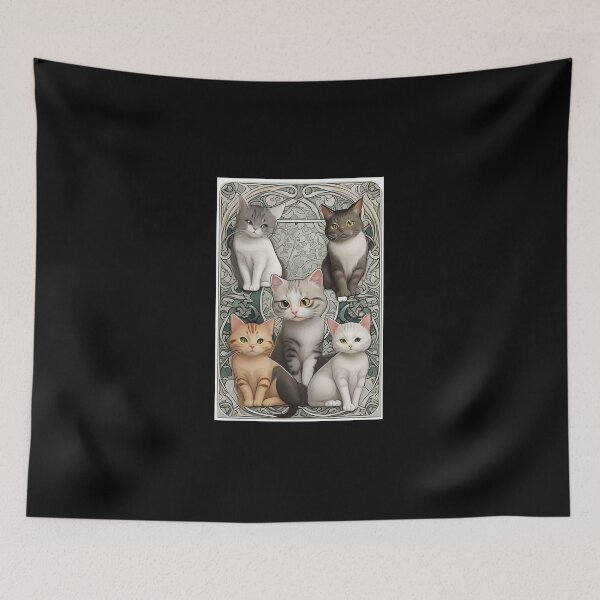 Item preview, Cat Pattern Kitten designed and sold by mikkailaayuna.