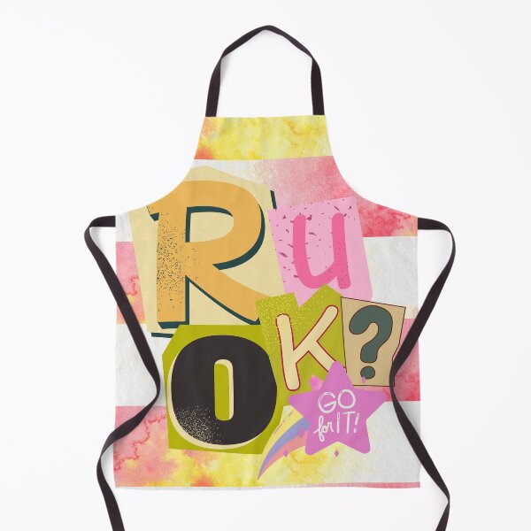 Item preview, Are u okay - Fun cutting lettering Style - colorful designed and sold by Rsagur12.