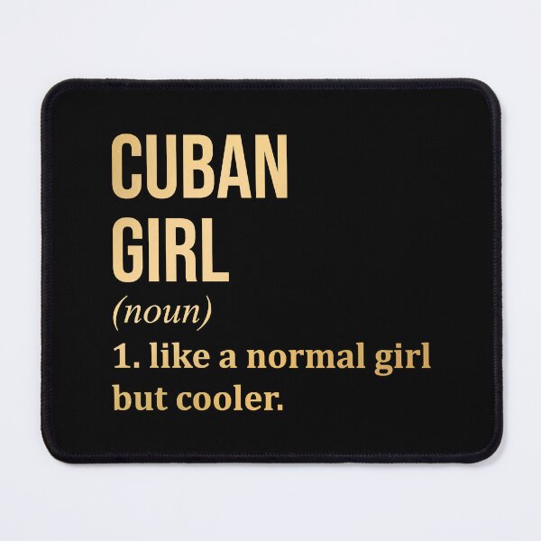 Item preview, Cuban Girl Definition Cuba in Gold designed and sold by XCIV.