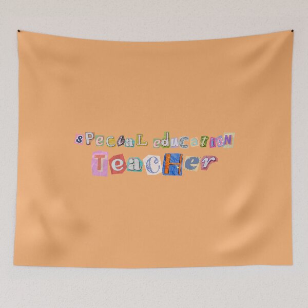 Item preview, Special Education Teacher Ransom note Gift Idea designed and sold by Wordsmith-Wear.