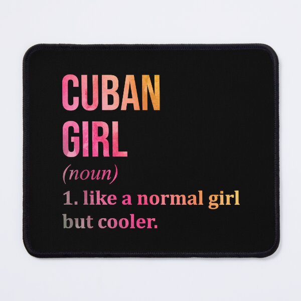 Item preview, Cuban Girl Definition Cuba in Watercolor designed and sold by XCIV.