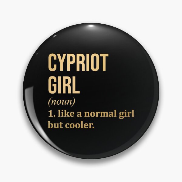 Item preview, Cypriot Girl Definition Cyprus in Gold designed and sold by XCIV.