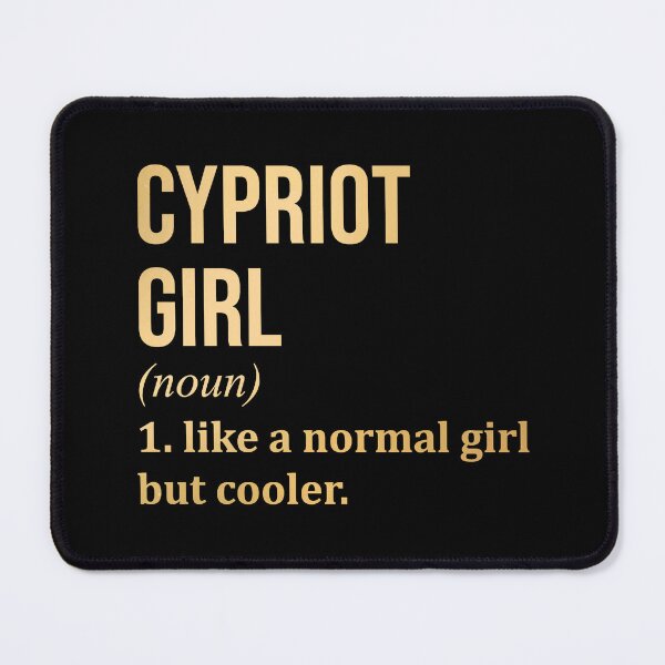 Item preview, Cypriot Girl Definition Cyprus in Gold designed and sold by XCIV.