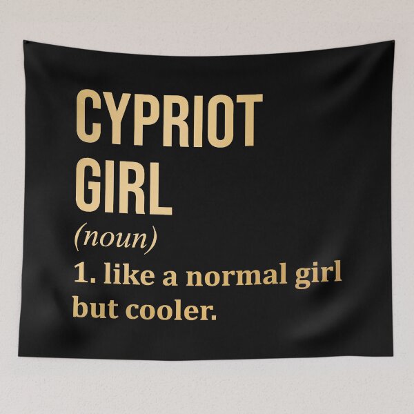 Item preview, Cypriot Girl Definition Cyprus in Gold designed and sold by XCIV.