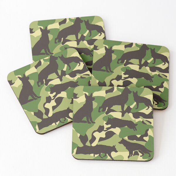 Item preview, German Shepherd Camo designed and sold by Ashley Gagnon.