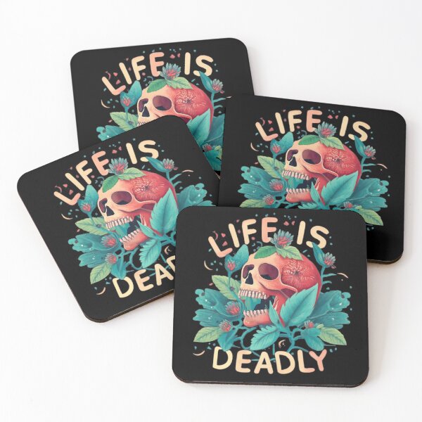 Item preview, Life is Deadly designed and sold by TrendyPalette.