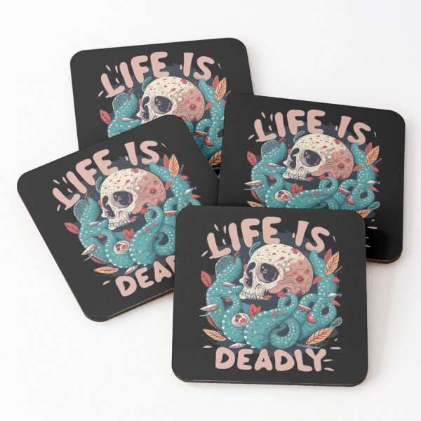 Item preview, Life is Deadly designed and sold by TrendyPalette.