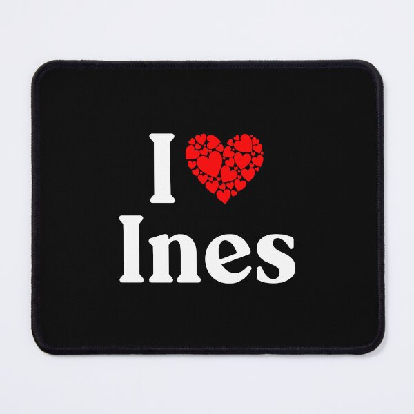 Item preview, Ines Heart - I Love Ines designed and sold by MiraclePitts.