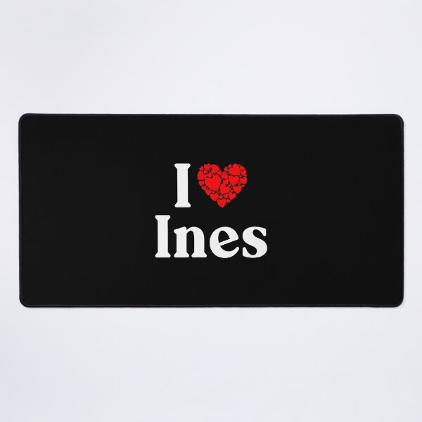 Item preview, Ines Heart - I Love Ines designed and sold by MiraclePitts.