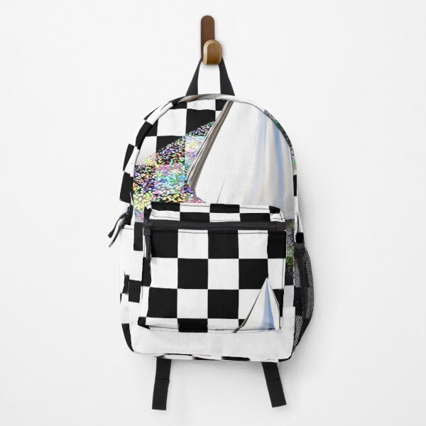 Item preview, Abstract object on checkerboard, glitter version designed and sold by Sammy Roh.