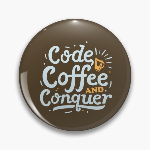 Item preview, Code, coffee, and conquer. designed and sold by RocketArtInd.
